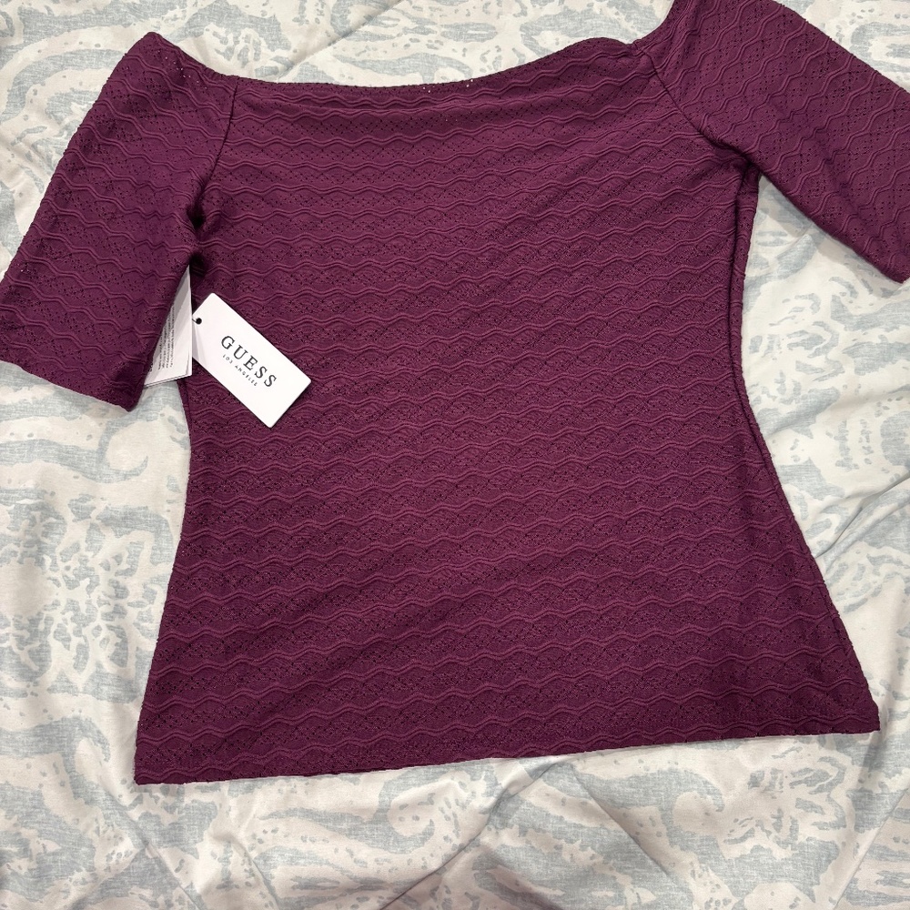 Purple Guess Top